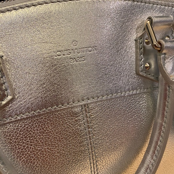 SOLD 💎 AUTHENTIC 💎 LOUIS VUITTON Lockit Suhali Argent - Picture 2 of 11
